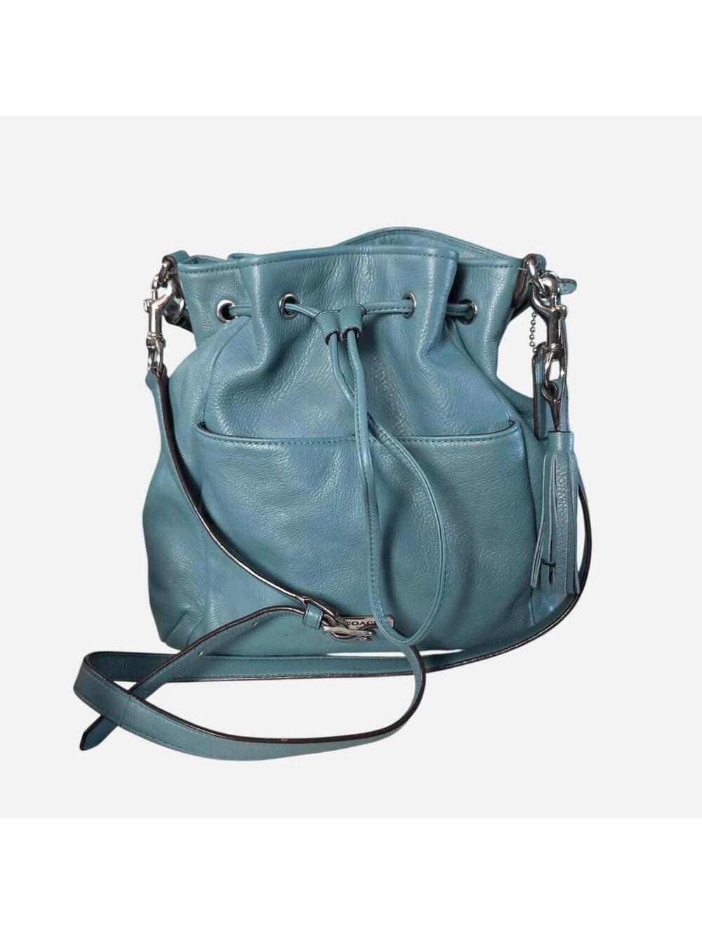 Coach Women's Blue and Green Bag